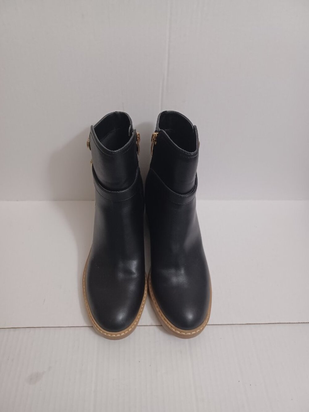 Marc Fisher Marieta Block Heel Booties Black Women's Size 7M